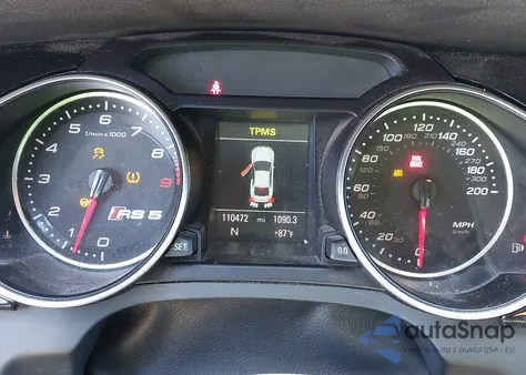 2013 Audi Rs 5 4.2 из США, поврежденный, VIN WUAC6AFR7DA901876